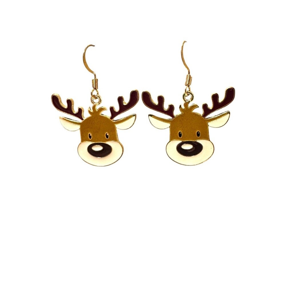 Indio Jewelry Ladies Reindeer Earrings Item #2255